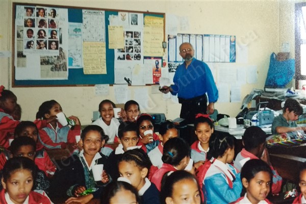 Ministering at a School in South Africa